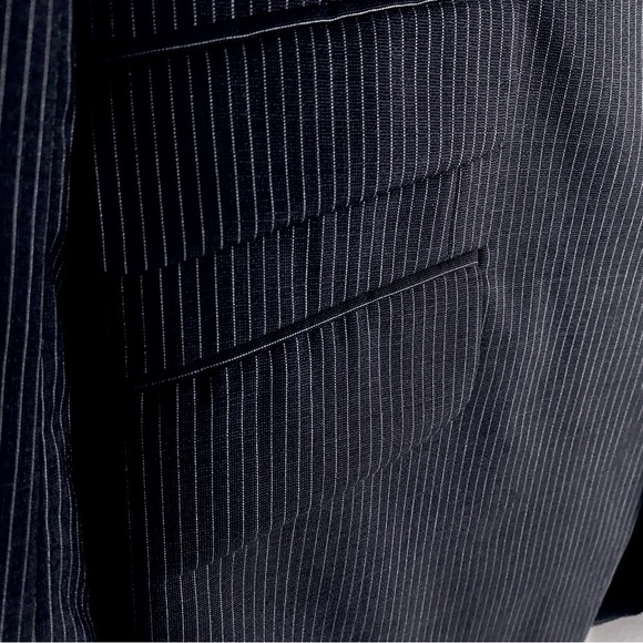 Gianni Versace Couture Pre-1997 Pin Stripe Suit Coat Size Euro 52/ US 42 Long - Picture 3 of 15
